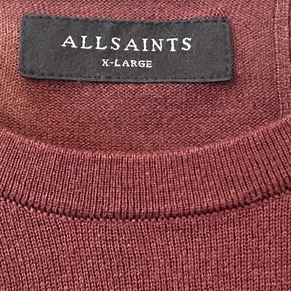 AllSaints
logo-embroidered crew-neck sweater - Picture 6 of 7